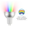 electriQ Smart dimmable colour Wifi Bulb with MR16 short spotlight fitting - 3 Pack