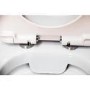 GRADE A1 - Rimless Close Coupled Toilet with Soft Close Seat
