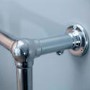 Elena Traditional Wall Hung Bathroom Towel Rail Radiator - 658 x 658mm