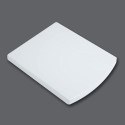 BeBa_10558 White Square Soft Close Toilet Seat - Tabor