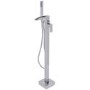 Chrome Waterfall Freestanding Bath Shower Mixer Tap - Tabor