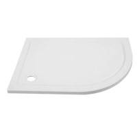 Offset Quadrant Right Hand Low Profile Shower Tray 900 x 760mm - Ultralite Offset Quadrant Right Hand Low Profile Shower Tray 900 x 760mm - Ultralite