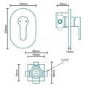 Premium Concealed Lever Shower Valve  - Nuovo Range