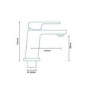 Premium Basin Mixer Tap - Serrato Range