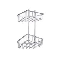 Amore Premium Two Shelf Corner Basket Amore Premium Two Shelf Corner Basket