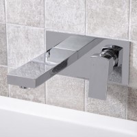 GRADE A2 - Wall Mounted Bath Filler - Cube Range