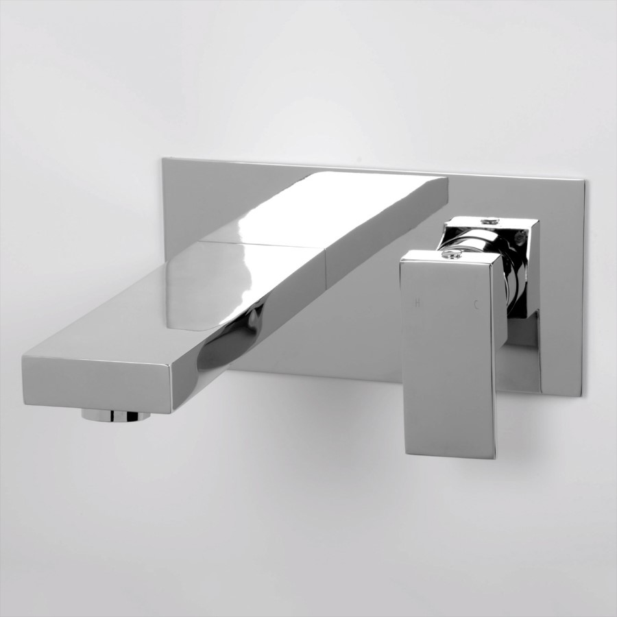 GRADE A2 - Wall Mounted Bath Filler - Cube Range