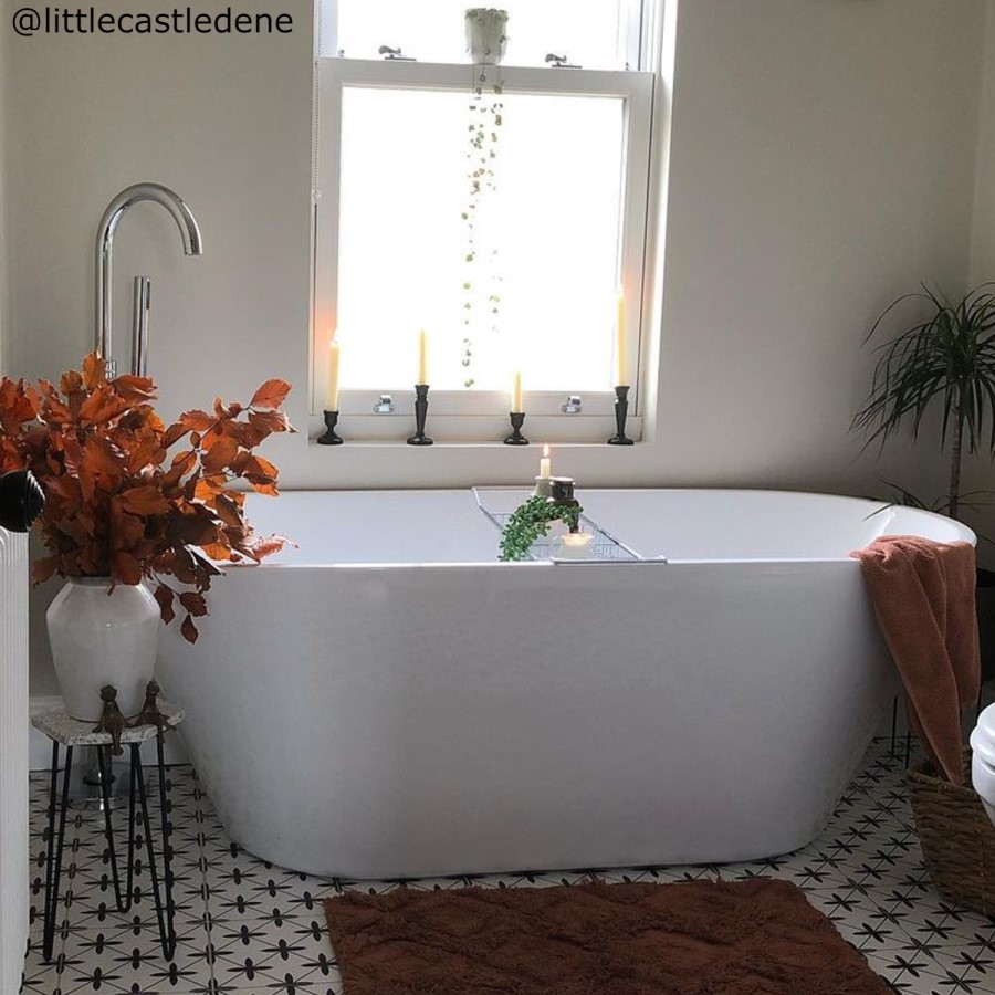 Freestanding Double Ended Bath 1700 x 740mm - Bari
