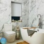 Freestanding Double Ended Bath 1550 x 745mm - Lisbon