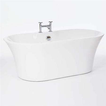 Valencia Double Ended Freestanding Bath - 1590 x 740mm