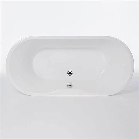 Valencia Double Ended Freestanding Bath - 1590 x 740mm
