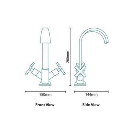 Mono Basin Mixer Tap - Halo Range