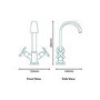 Mono Basin Mixer Tap - Halo Range