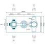Concealed Triple Control Shower Valve with Diverter - EcoCube Range