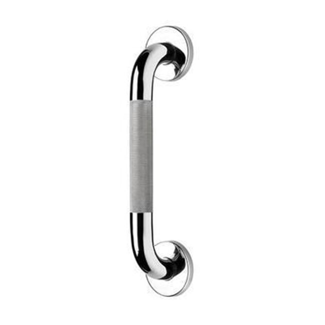 Stainless Steel Grab Bar with Anti-Slip Grip 300mm