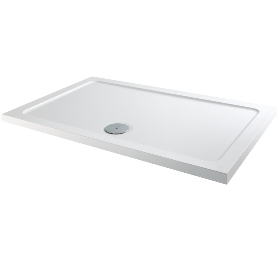 Rectangular Low Profile Shower Tray 1200 x 800mm - Slim Line