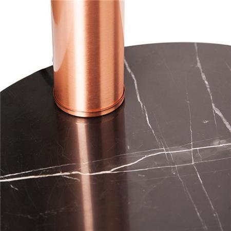 Giraffe Copper 5 Light Floor Lamp With Black Marble Base