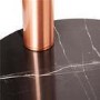 Giraffe Copper 5 Light Floor Lamp With Black Marble Base