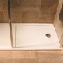 Walk In Glass Shower Screen - 1850 x 1100mm - 8mm Glass