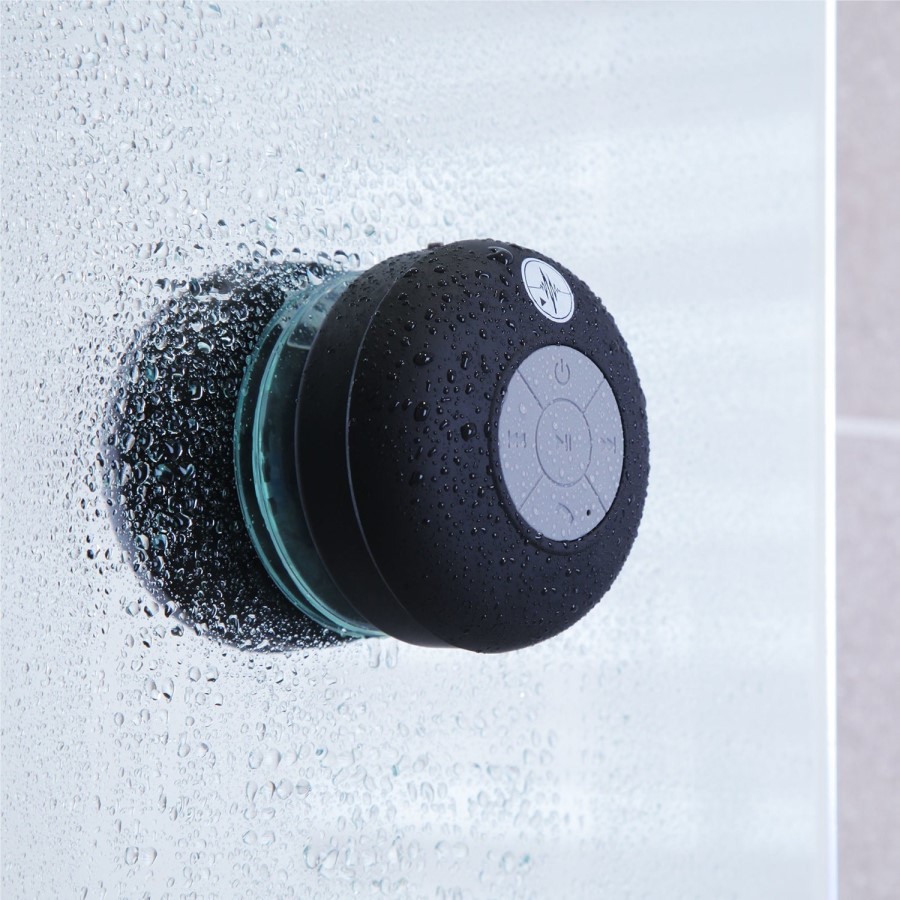 GRADE A1 - Black Bluetooth Splashproof Speaker