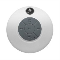 White Bluetooth Splashproof Speaker