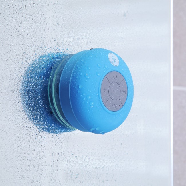 Blue Wireless Splashproof Speaker