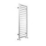 1150 x 450mm Square Chrome Heated Towel Rail - Julian Range