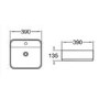 GRADE A1 - Berlin 390mm Countertop Basin 