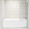 Brooklyn Spacesaver Right Hand Shower Bath with Shower Screen - 1690 x 690mm
