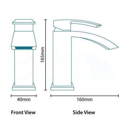Wave Mono Basin Mixer Tap