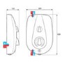 Mira Vie 10.8 kW Electric Shower