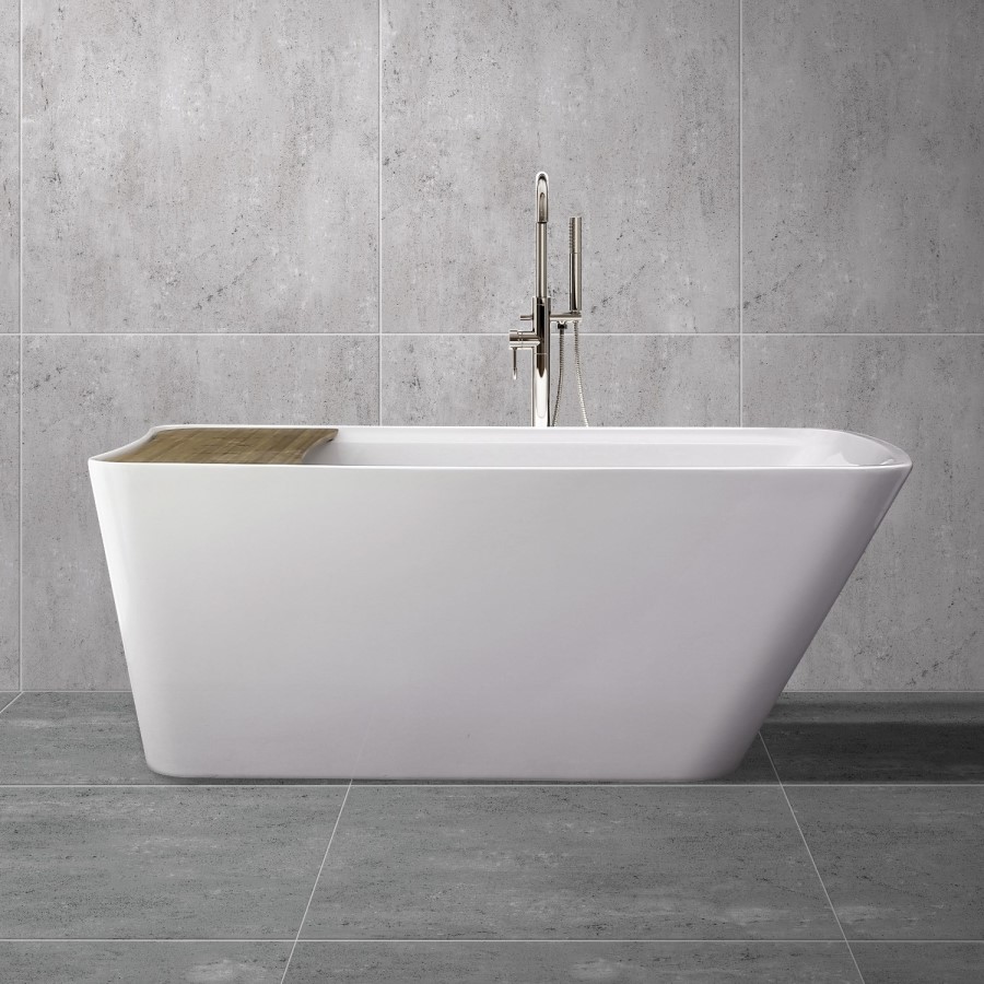 Freestanding Bath with Bath Bridge - L1700 x W780mm - Manhattan