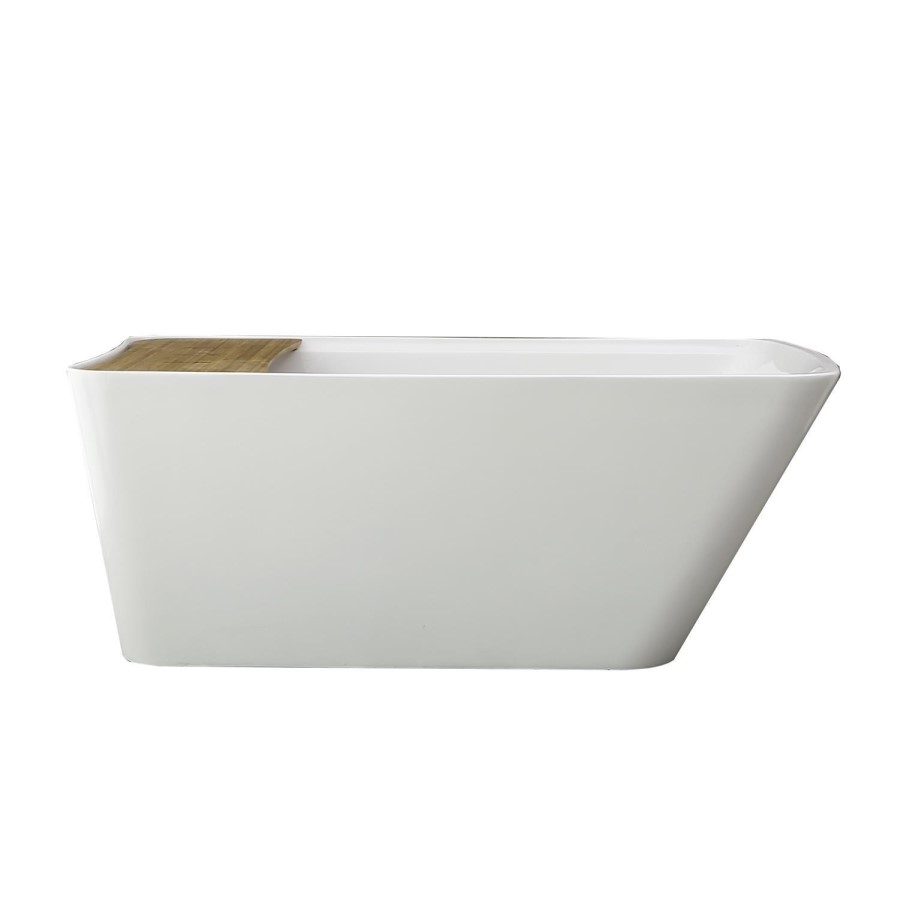Freestanding Bath with Bath Bridge - L1700 x W780mm - Manhattan