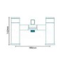 Chrome Waterfall Bath Shower Mixer Tap - Tabor