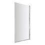 Straight Hinged 1435 x 790 Bath Screen 6mm