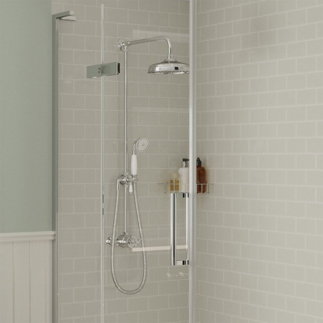 Mira Realm ERD Traditional Thermostatic Shower Mixer with Diverter - Chrome - 1.1735.002