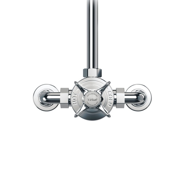 Mira Realm ERD Traditional Thermostatic Shower Mixer with Diverter - Chrome - 1.1735.002