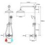 Mira Realm ERD Traditional Thermostatic Shower Mixer with Diverter - Chrome - 1.1735.002