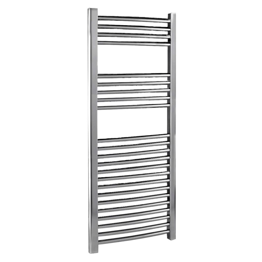 Premier Curved Ladder Towel Rail Chrome - 1100 x 500mm