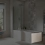 L Shaped Bath End Panel - W700mm x H510mm