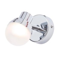 Milan Deco Single Light LED Spotlight Chrome