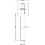Hudson Reed Fixed Square Shower Head 400 mm