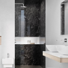 Black Marble PVC Shower Wall Panel - 2400 x 1200mm