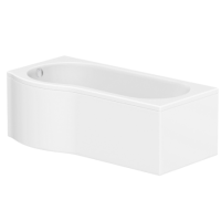 1500mm P Shaped Acrylic Bath Front Panel - Portland