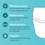 Wall Hung Smart Bidet Toilet Square - Purificare