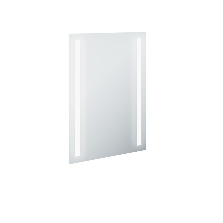 Rectangular LED Bathroom Mirror with Demister 500 x 700mm - Capella