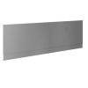 1700mm Wooden Grey Gloss Bath Front Panel - Ashford