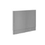 800mm Wooden Grey Gloss Bath End Panel - Ashford