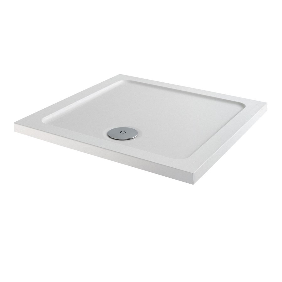 Slim Line Anti-Slip 760 x 760 Square Shower Tray
