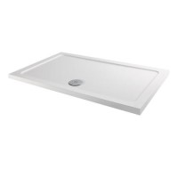 Slim Line Anti-Slip 1100 x 700 Rectangular Shower Tray